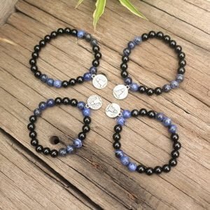 Bracelet Bouddha – Sodalite et Onyx - Non classé - Yogazen
