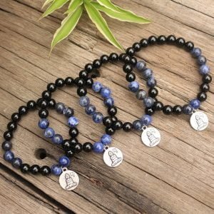 Bracelet Bouddha – Sodalite et Onyx - Non classé - Yogazen