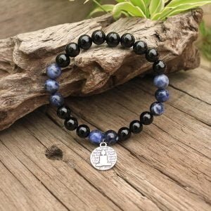 Bracelet Bouddha – Sodalite et Onyx - Non classé - Yogazen