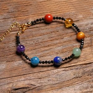 Bracelet Perles 7 Chakras - Bracelet Pierre Naturelle - Yogazen