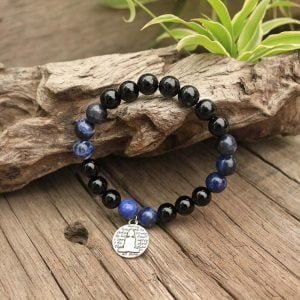 Bracelet Bouddha – Sodalite et Onyx - Non classé - Yogazen