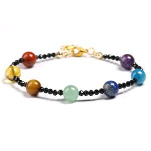 Bracelet Perles 7 Chakras - Bracelet Pierre Naturelle - Yogazen
