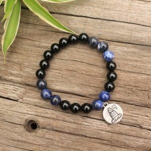 Bracelet Bouddha – Sodalite et Onyx - Non classé - Yogazen