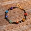Bracelet Perles 7 Chakras - Bracelet Pierre Naturelle - Yogazen