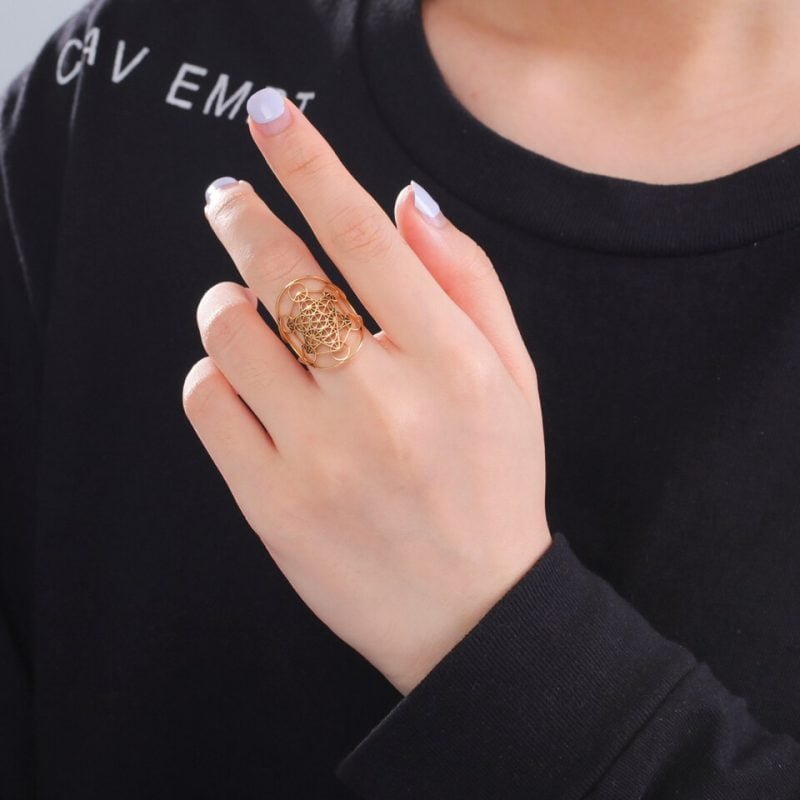 Bague Métatron - Bague Pierre Naturelle - Yogazen