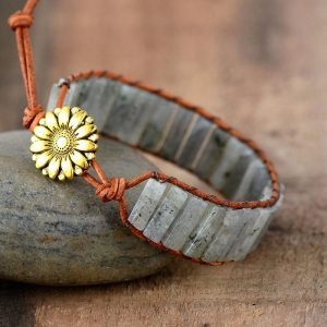 Bracelet Labradorite Wrap - Bracelet Pierre Homme - Yogazen