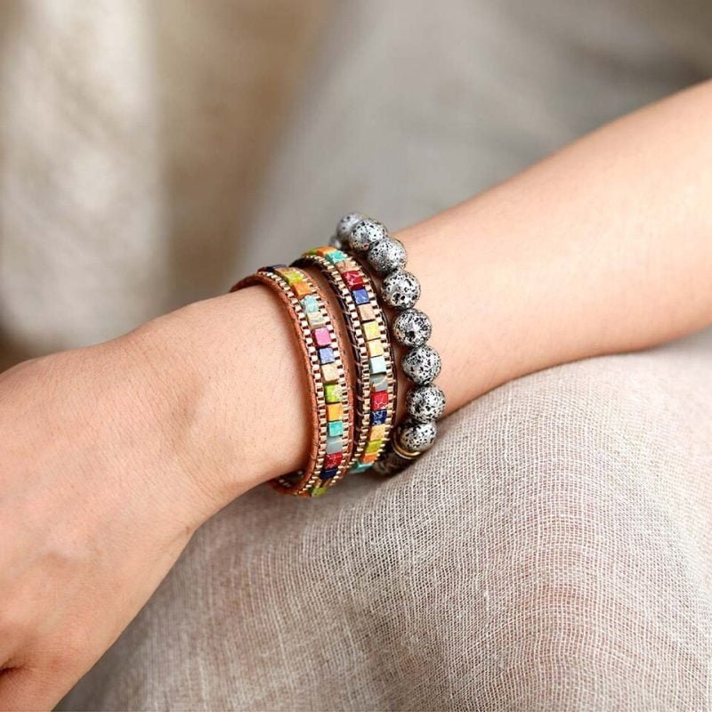 Bracelet Bohème 7 Chakras - Non classé - Yogazen