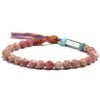 Bracelet Porte Bonheur Tibétain – Rhodonite - Bracelet Rhodonite - Yogazen