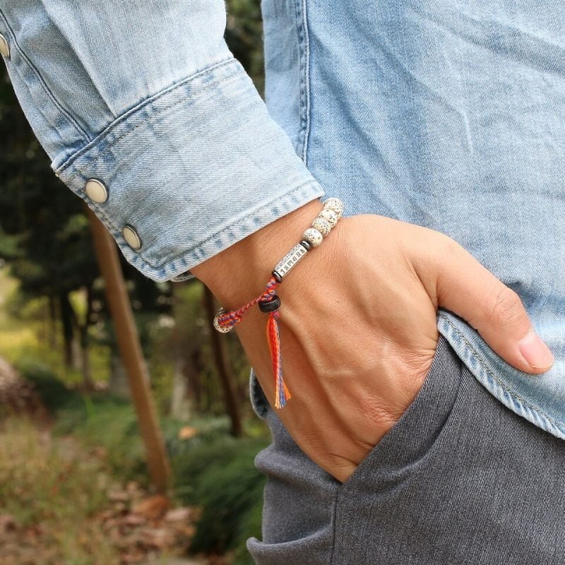 Bracelet Porte Bonheur Tibétain – Graine de Bodhi - Bracelet Tibétain - Yogazen