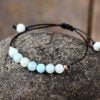 Bracelet Cordon Amazonite - Bracelet Pierre Naturelle - Yogazen