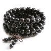 Mala Tibétain – Bois d’Ebène Noir - Bracelet en Bois - Yogazen