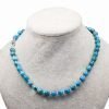 Collier en Apatite Bleue – Ras le Cou - Collier Pierre Naturelle - Yogazen