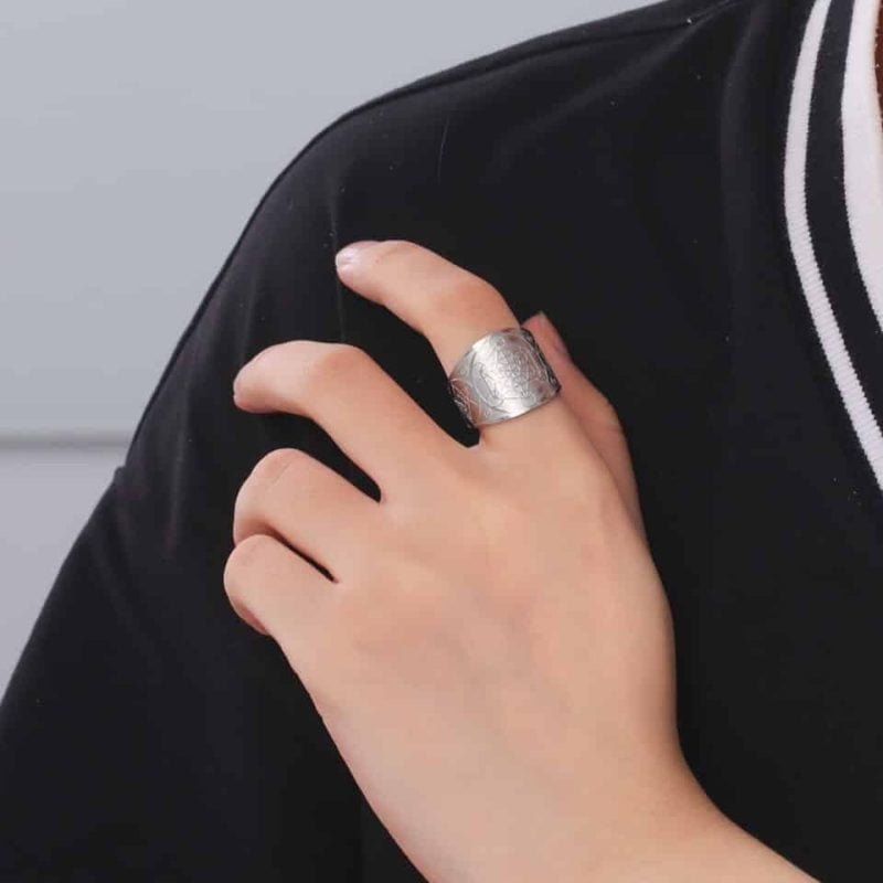 Bague Cube de Métatron - Bijoux Pierre Naturelle - Yogazen