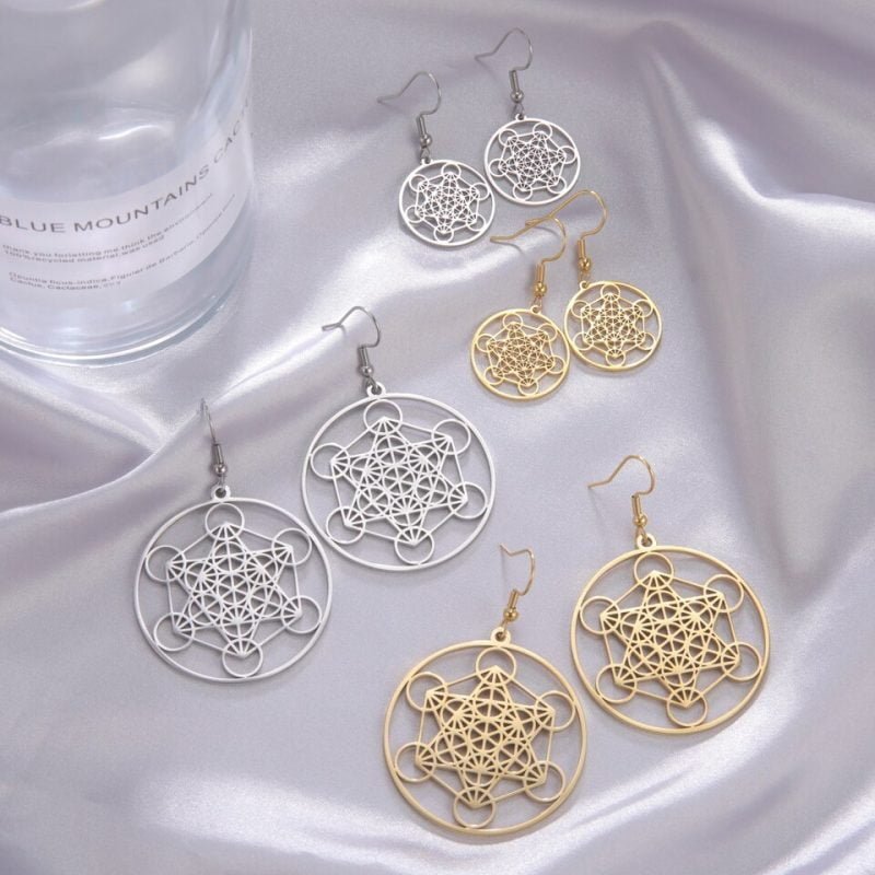 Boucles d’Oreilles Métatron - Bijoux Metatron - Yogazen