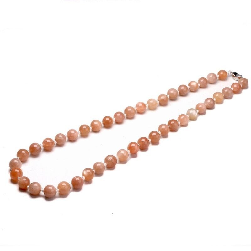 Collier en Pierre de Soleil - Ras le Cou - Collier Pierre Naturelle - Yogazen
