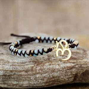 Bracelet Shamballa Bouddhiste - Bracelet Amazonite - Yogazen