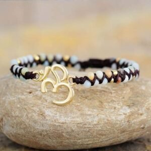 Bracelet Shamballa Bouddhiste - Bracelet Amazonite - Yogazen