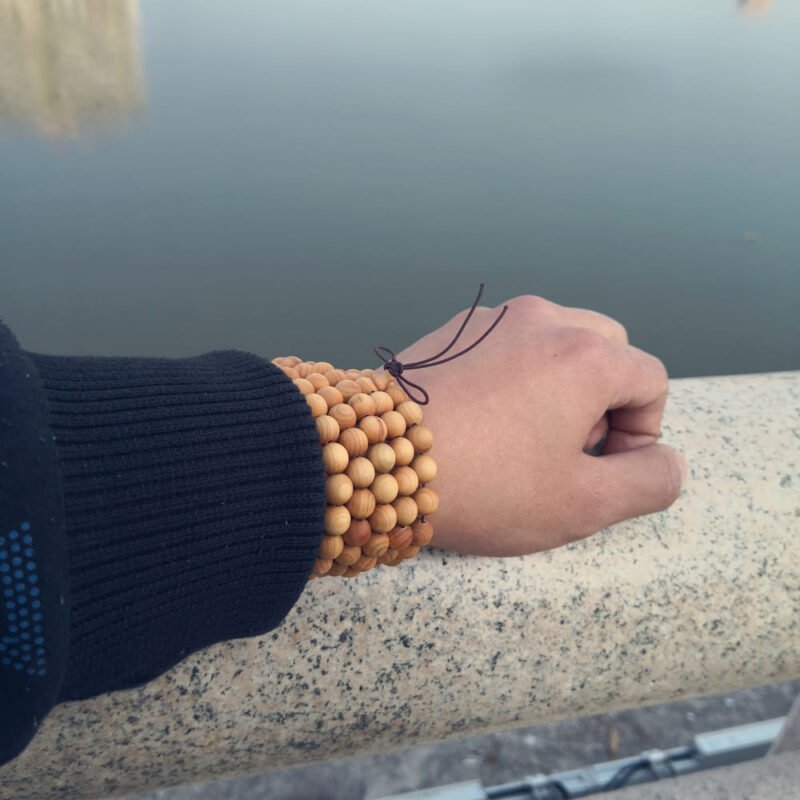 Bracelet Mala Tibétain en Cèdre - Mala Tibétain - Yogazen