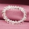 Bracelet Pierre Roulée en Cristal de Roche - Bracelet Pierre Naturelle - Yogazen