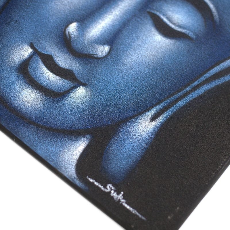 Tableau Bouddha Bleu - Tableau Bouddha - Yogazen