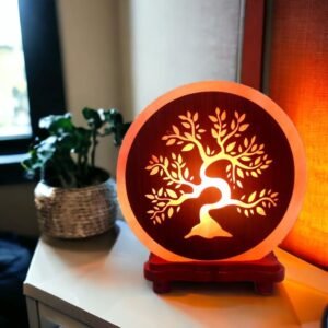 Lampe de Sel Himalaya Arbre de Vie - 5KG - Lampe de Sel - Yogazen