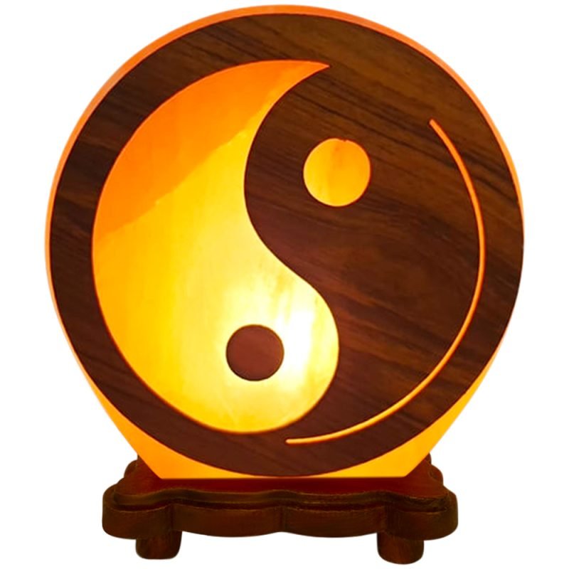 Lampe de Sel Himalaya Yin-Yang - 5KG - Lampe de Sel - Yogazen