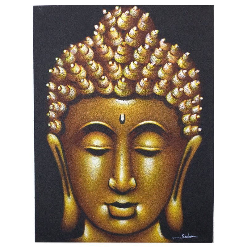 Tableau Bouddha Doré - Tableau Bouddha - Yogazen