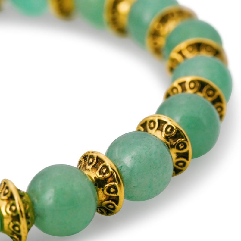 Bracelet Aventurine Verte - Créativité - Bijoux Artisanaux Pierres Naturelles - Yogazen