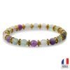 Bracelet Fluorite - Conscience - Bijoux Artisanaux Pierres Naturelles - Yogazen