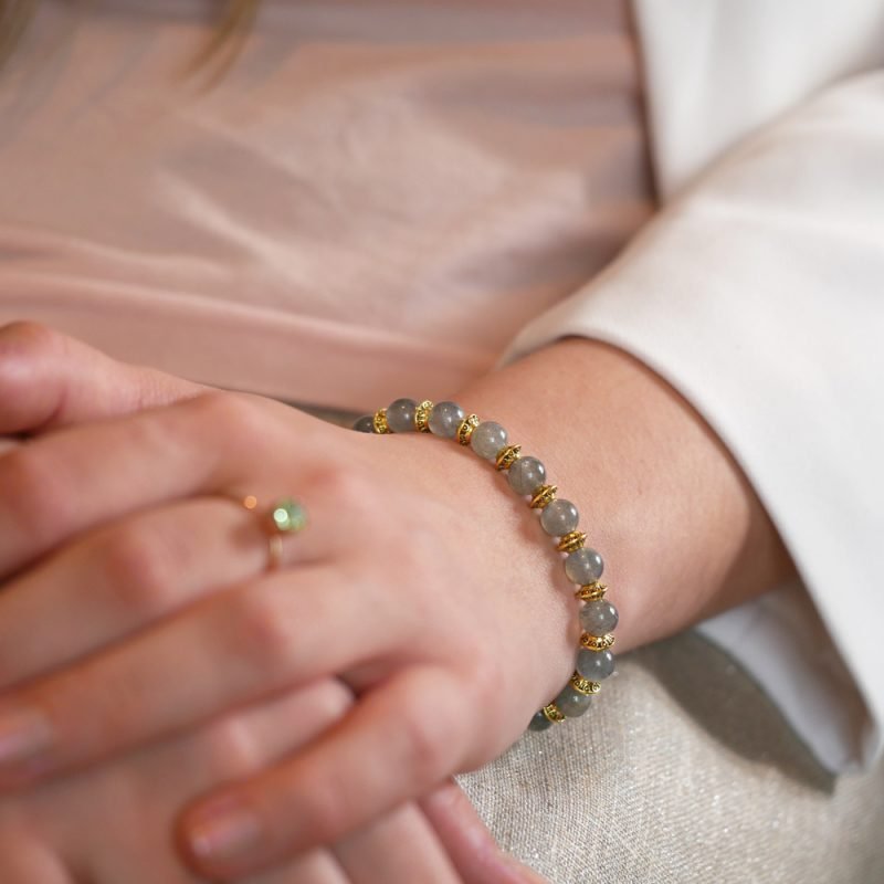 Bracelet Labradorite - Protection - Bijoux Artisanaux Pierres Naturelles - Yogazen