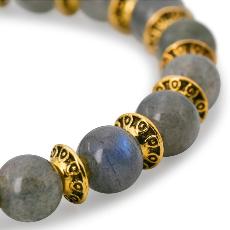 Bracelet Labradorite - Protection - Bijoux Artisanaux Pierres Naturelles - Yogazen