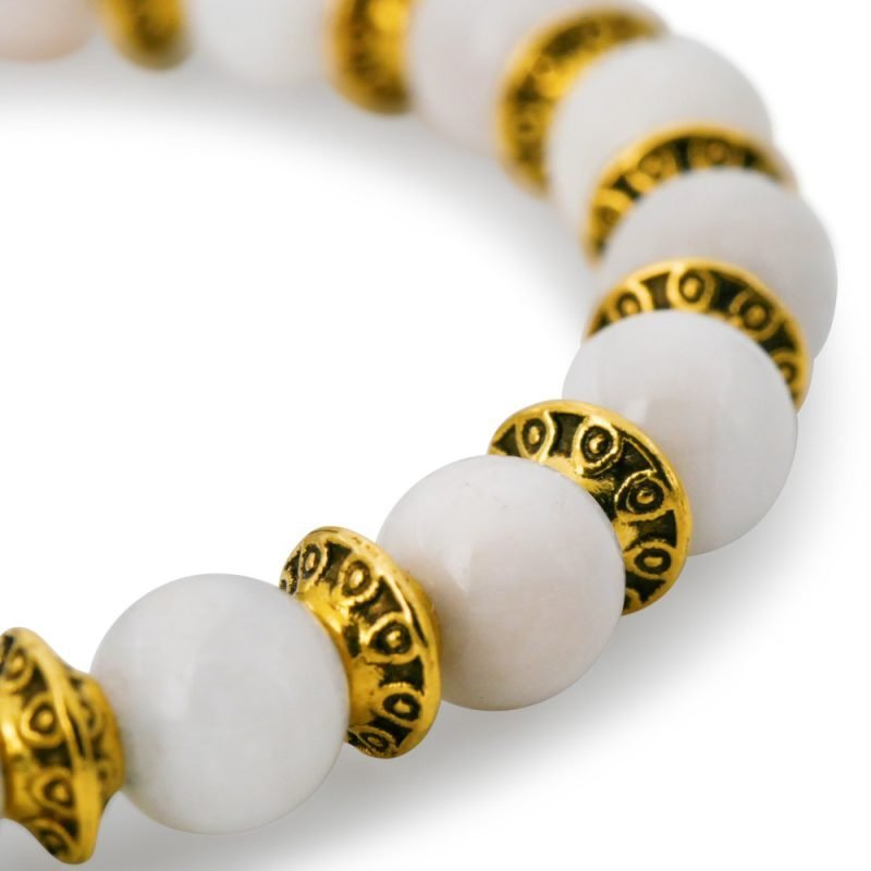 Bracelet Pierre de Lune - Féminité - Bijoux Artisanaux Pierres Naturelles - Yogazen