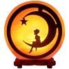 Lampe de Sel Clair de Lune - 5KG - Lampe de Sel - Yogazen