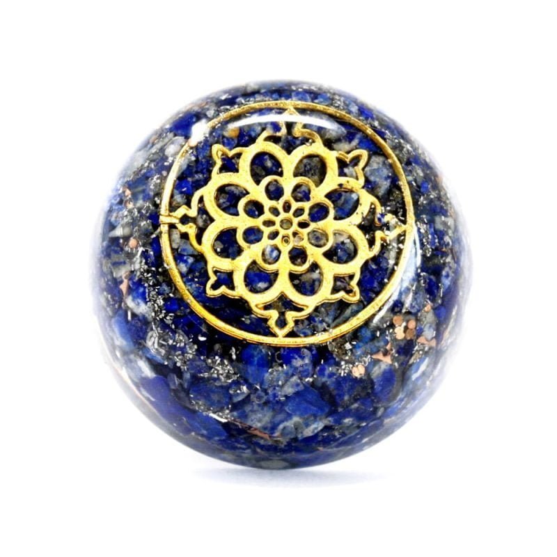 Orgonite Dome en Lapis Lazuli - Orgonite - Yogazen