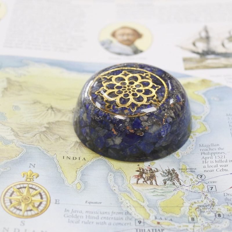 Orgonite Dome en Lapis Lazuli - Orgonite - Yogazen