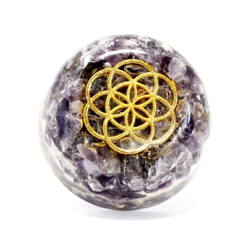Orgonite de Poche en Améthyste - Orgonite - Yogazen