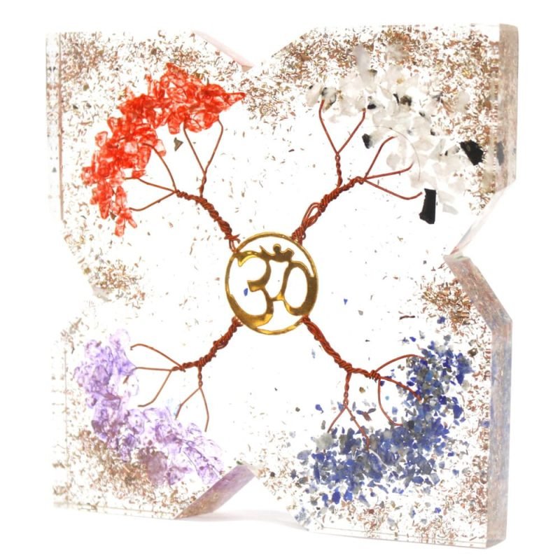 Orgonite Arbre de Vie - Symbole Aum - Orgonite - Yogazen