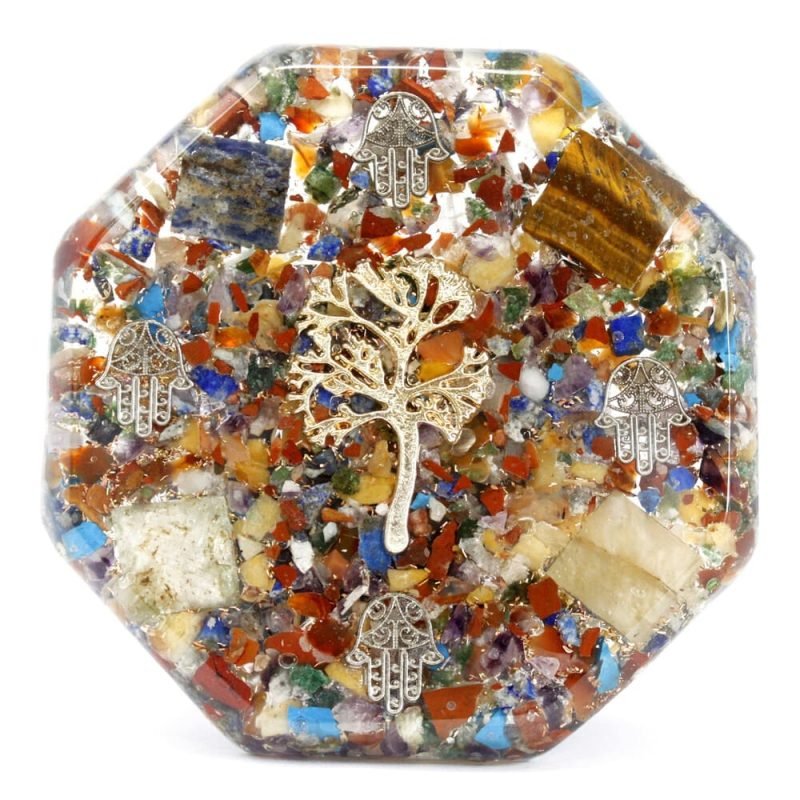 Orgonite Arbre de Vie - Main de Fatma - Orgonite - Yogazen