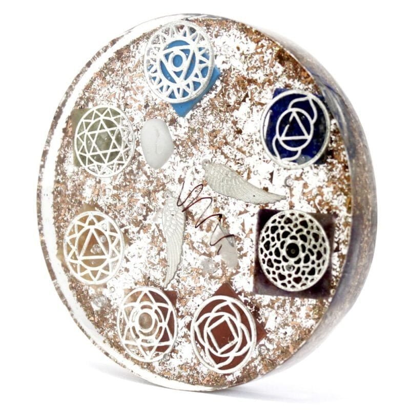 Orgonite Aile d'Ange et 7 Chakras - Orgonite - Yogazen
