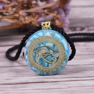 Pendentif Orgonite Oeil d'Horus - Orgonite Pendentif - Yogazen