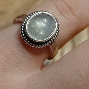 Bague Argent pour Femme en Pierre de Lune - Bague Pierre de Lune - Yogazen