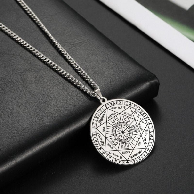 Collier Sceau des 7 Archanges - Bijoux de Protection - Yogazen