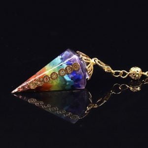 Pendule Orgonite 7 Chakras - Orgonite - Yogazen