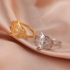Bague Main de Fatma - Bijoux de Protection - Yogazen