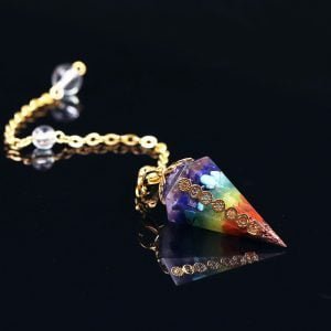 Pendule Orgonite 7 Chakras - Orgonite - Yogazen