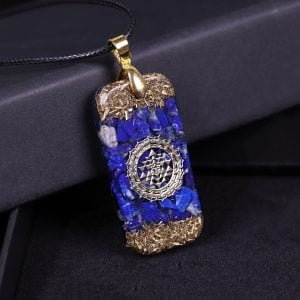 Pendentif Orgonite - Lapis Lazuli - Orgonite Pendentif - Yogazen
