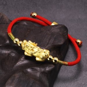 Bracelet Feng Shui Rouge - Bracelet Feng Shui - Yogazen