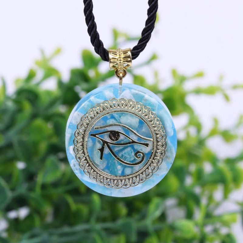 Pendentif Orgonite Oeil d'Horus - Orgonite Pendentif - Yogazen