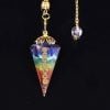 Pendule Orgonite 7 Chakras - Orgonite - Yogazen