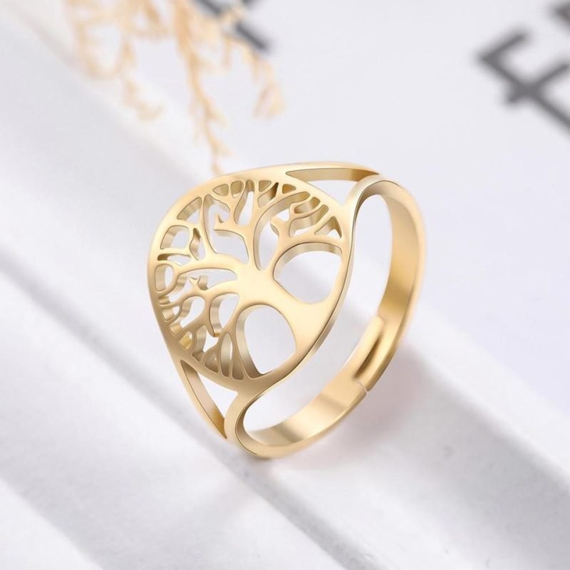 Bague Arbre de Vie Femme - Bague Symbole Sacré - Yogazen